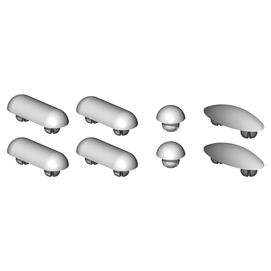 Set amortisseurs universal , jeu