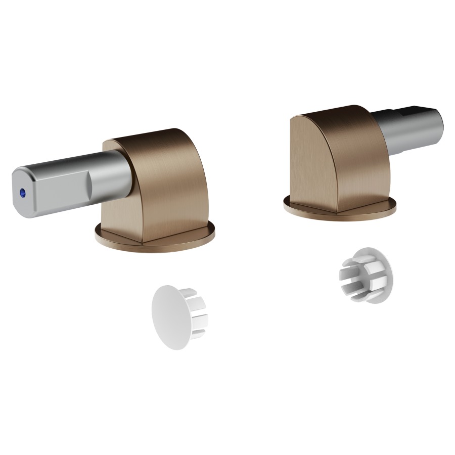 Charnières métalliques GESSI
TOTAL LOOK, pour sièges de
toilettes