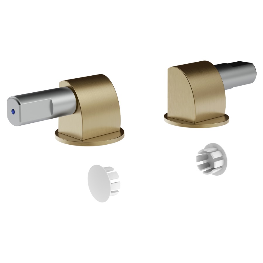 Charnières métalliques GESSI
TOTAL LOOK, pour sièges de
toilettes