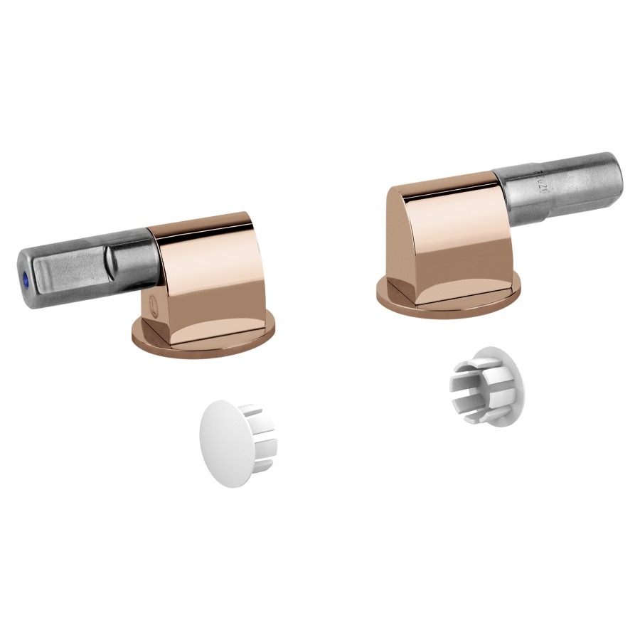 Charnières métalliques GESSI
TOTAL LOOK, pour sièges de
toilettes