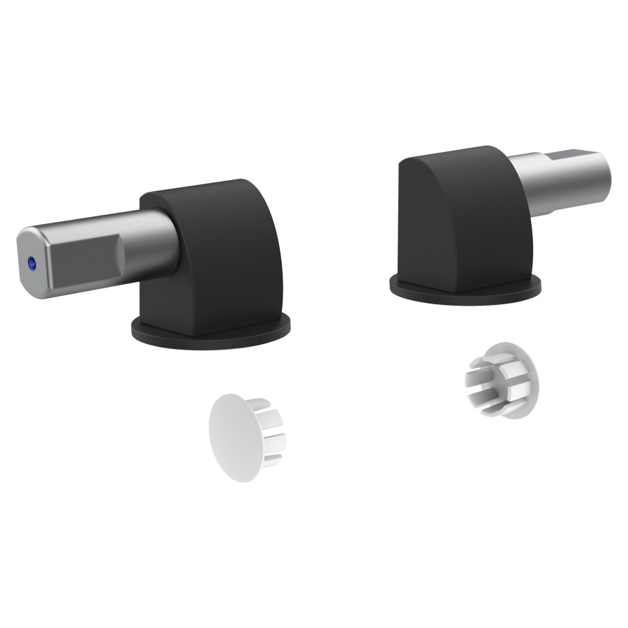 Charnières métalliques GESSI
TOTAL LOOK, pour sièges de
toilettes