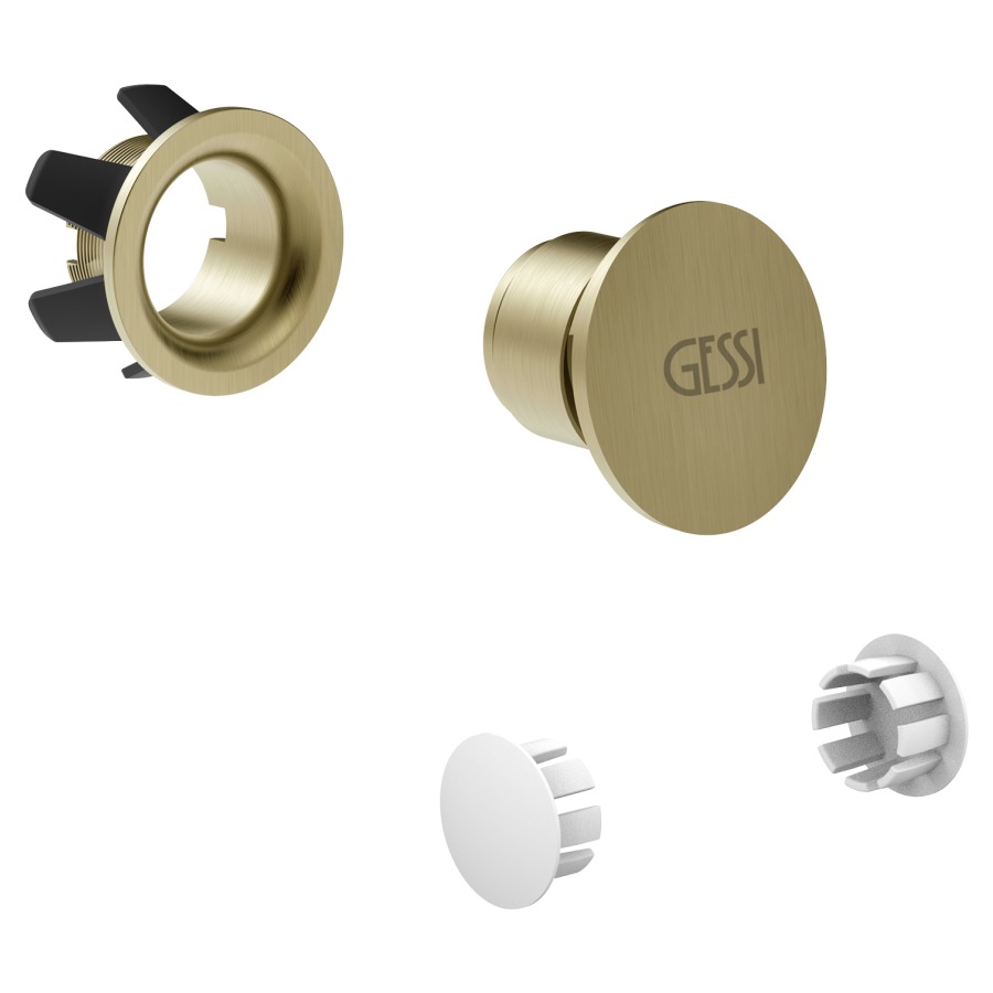 Set GESSI TOTAL LOOK
de bouchons de trop-plein et
de couvercle pour toilettes
murales, siège de WC ou bidet
mural