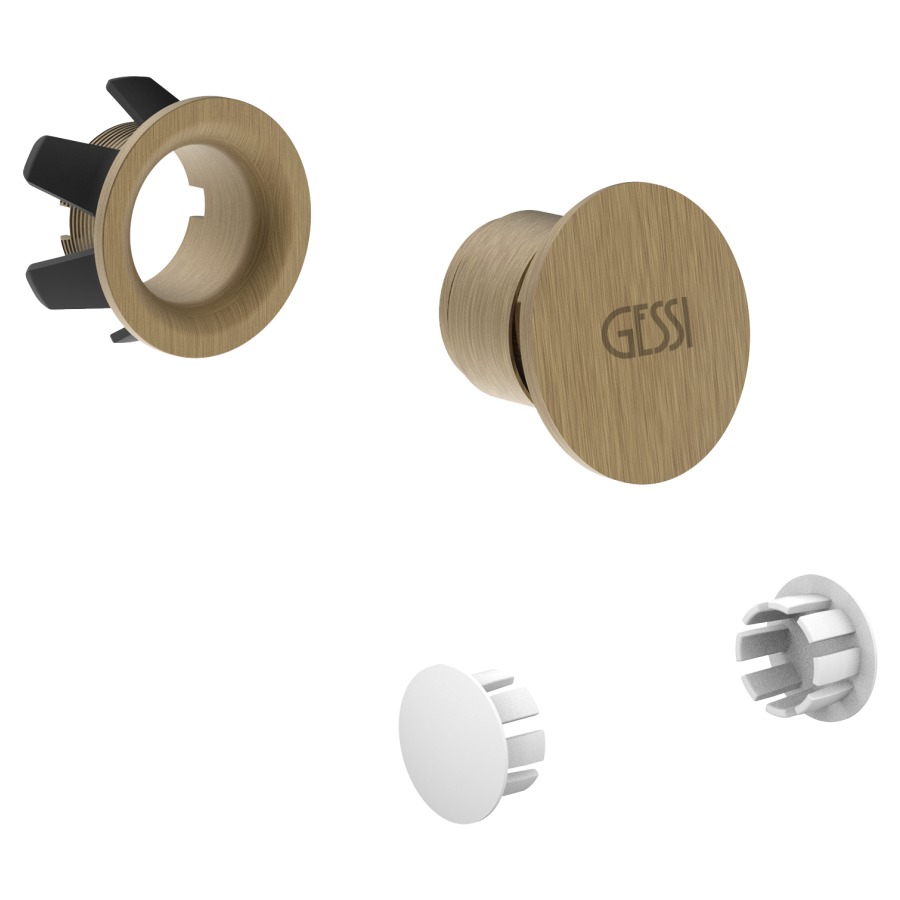 Set GESSI TOTAL LOOK
de bouchons de trop-plein et
de couvercle pour toilettes
murales, siège de WC ou bidet
mural