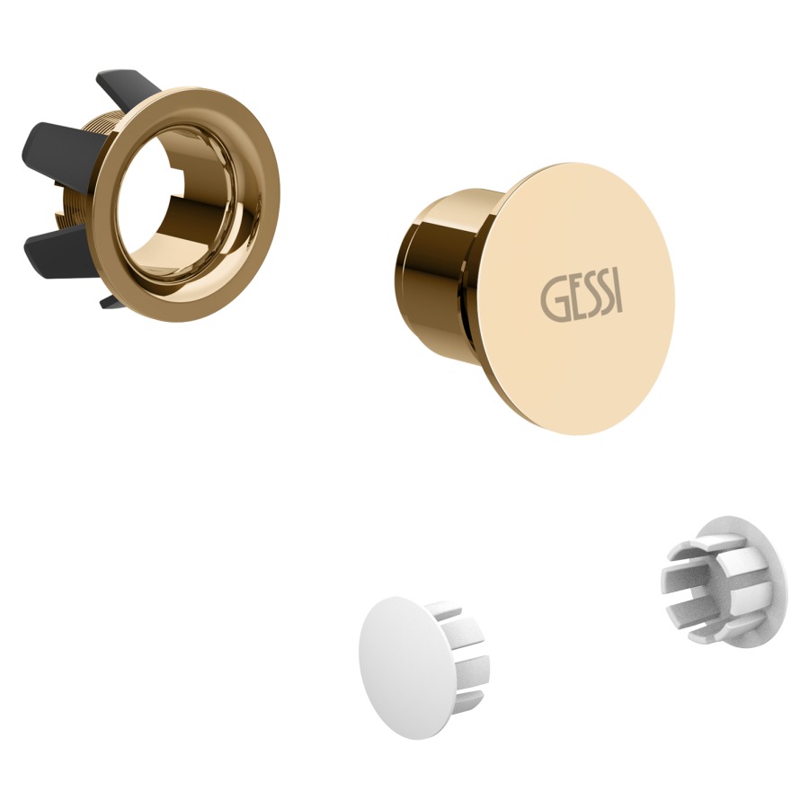 Set GESSI TOTAL LOOK
de bouchons de trop-plein et
de couvercle pour toilettes
murales, siège de WC ou bidet
mural