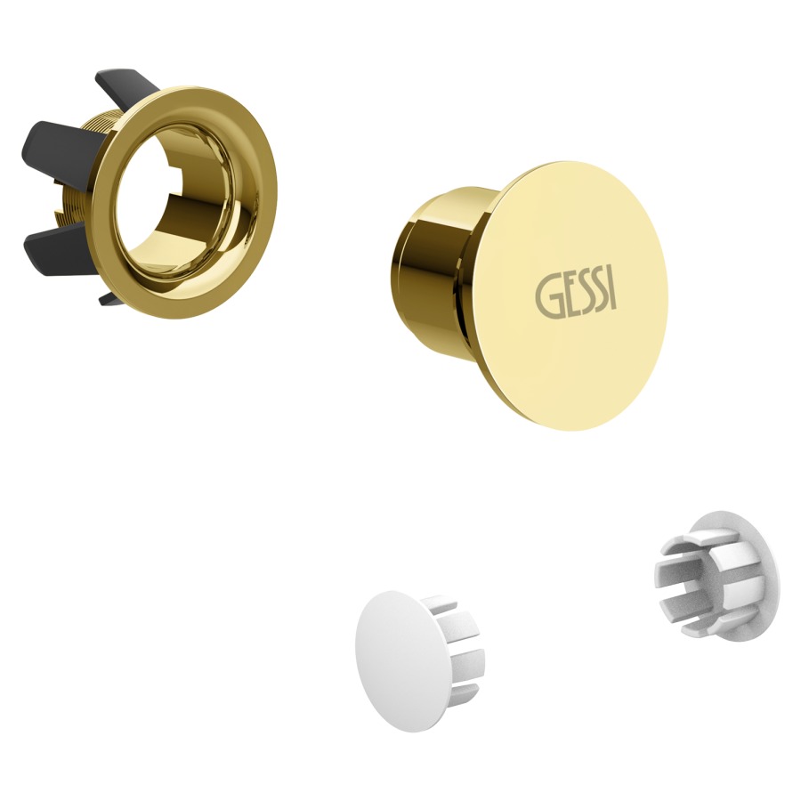 Set GESSI TOTAL LOOK
de bouchons de trop-plein et
de couvercle pour toilettes
murales, siège de WC ou bidet
mural