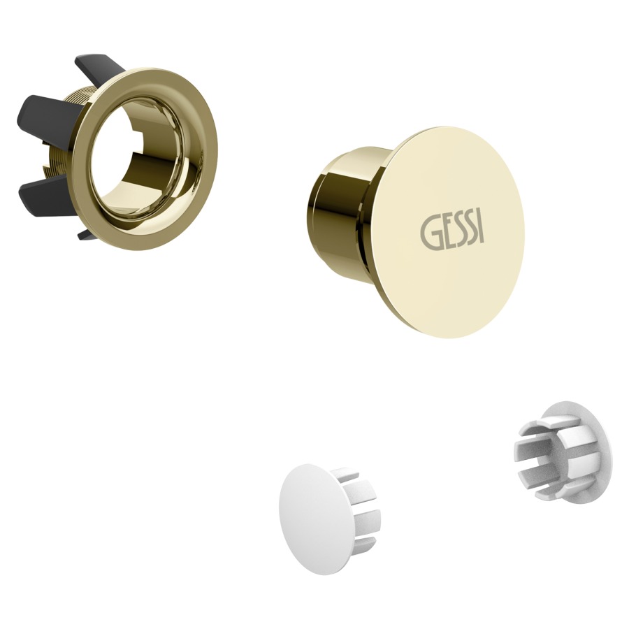 Set GESSI TOTAL LOOK
de bouchons de trop-plein et
de couvercle pour toilettes
murales, siège de WC ou bidet
mural