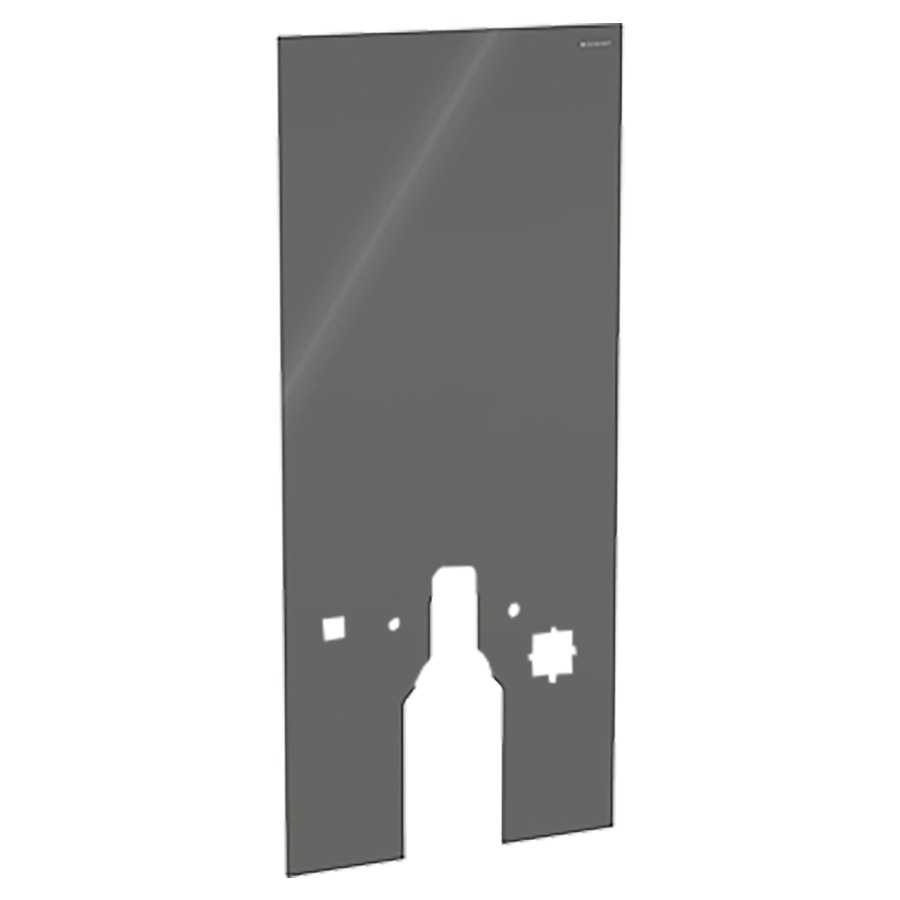 Revêtement frontal MONOLITH
H114 pour cuvette au sol
verre
