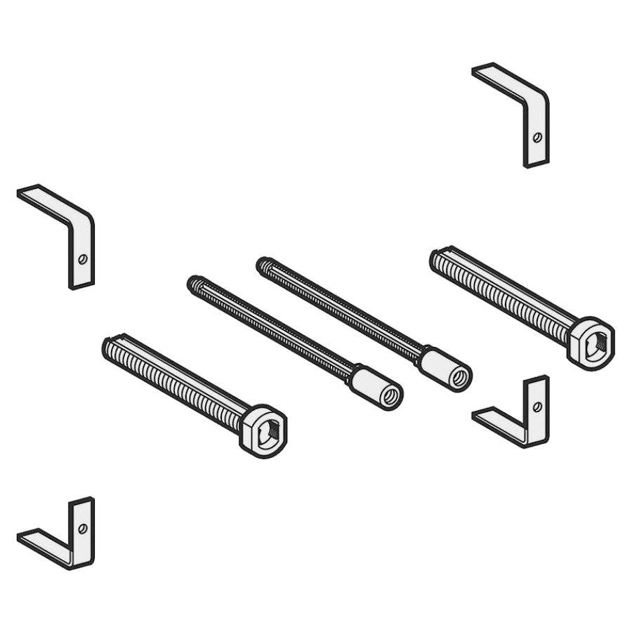 Set de rallonge
10-16 cm pour plaque de
fermeture HIGHLINE