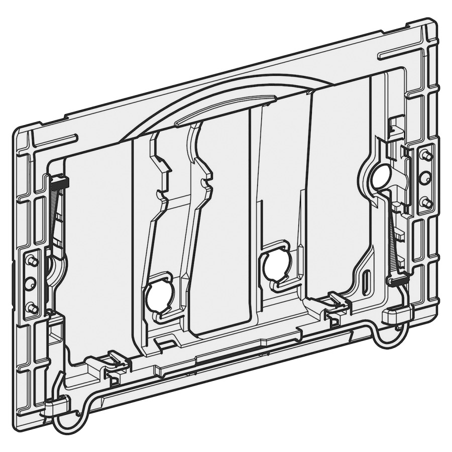 Cadre de fixation, sans outils