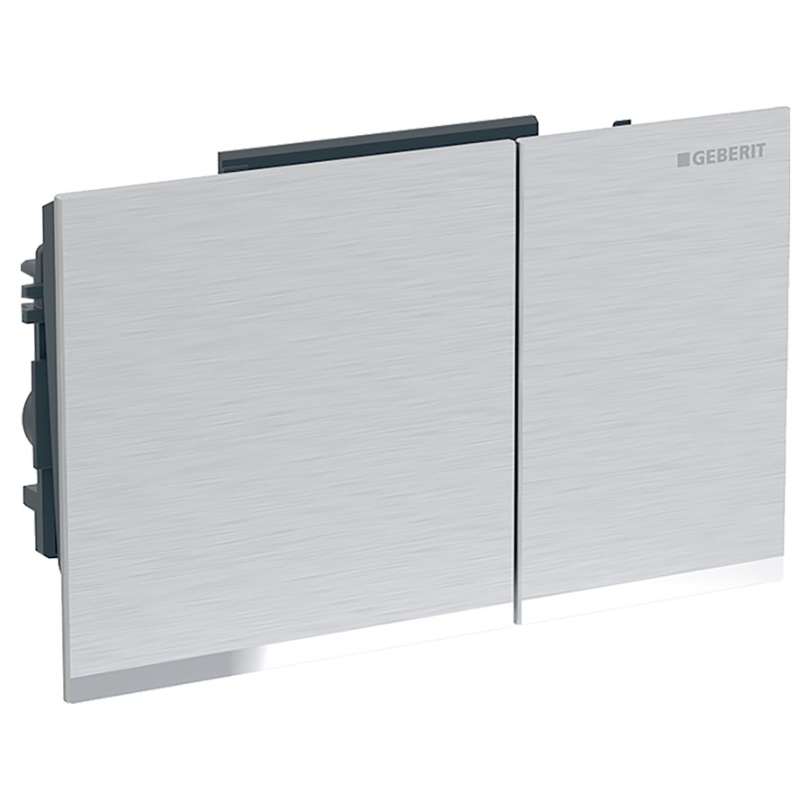 Plaque de déclenchement Omega60 square
pour rinçage à 2 quantités