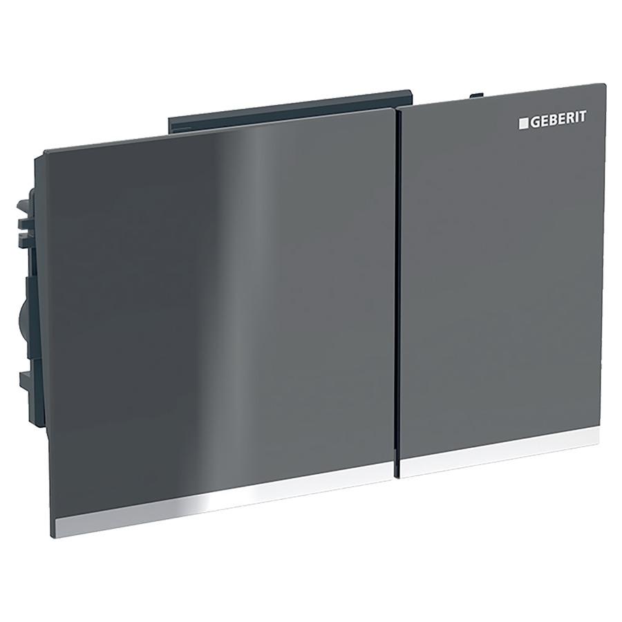 Plaque de déclenchement Omega60 square
pour rinçage à 2 quantités