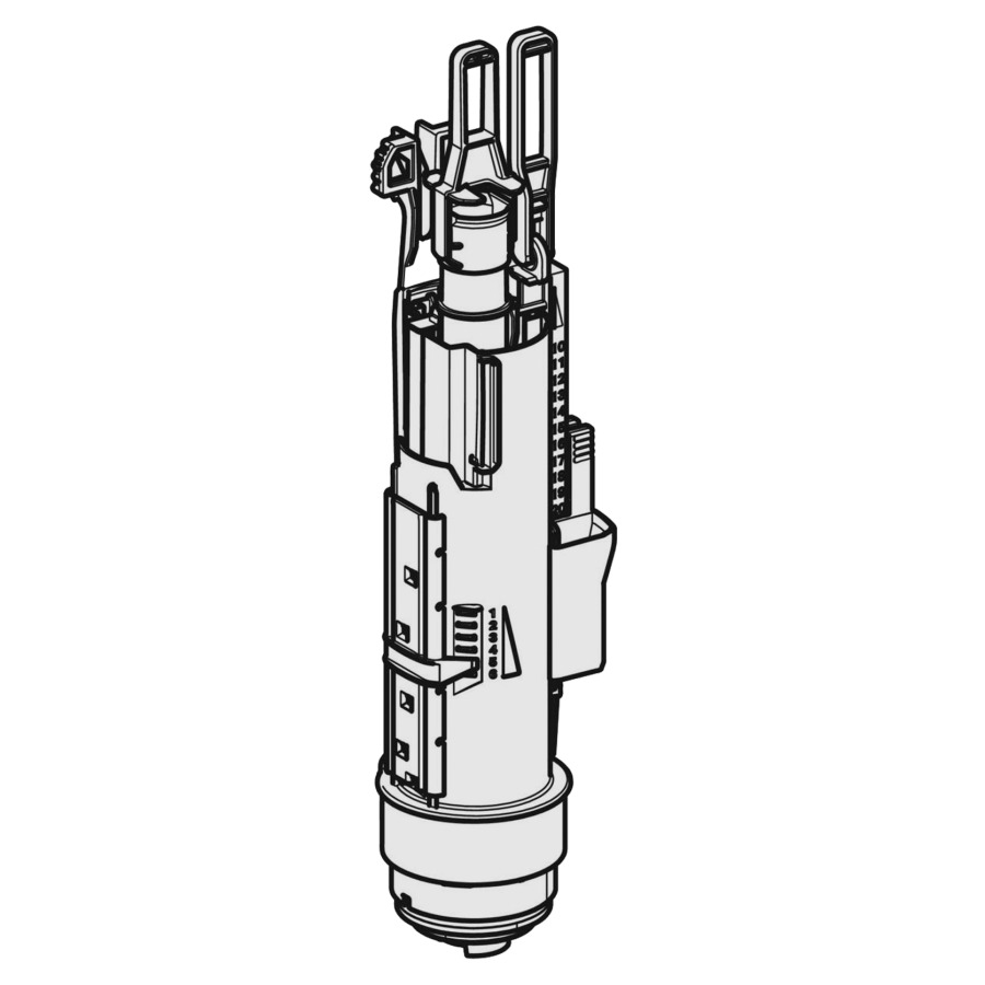 Garniture de rinçage GEBERIT type 212
pour chasse d'eau à encastrer 
Sigma, Omega et UP300