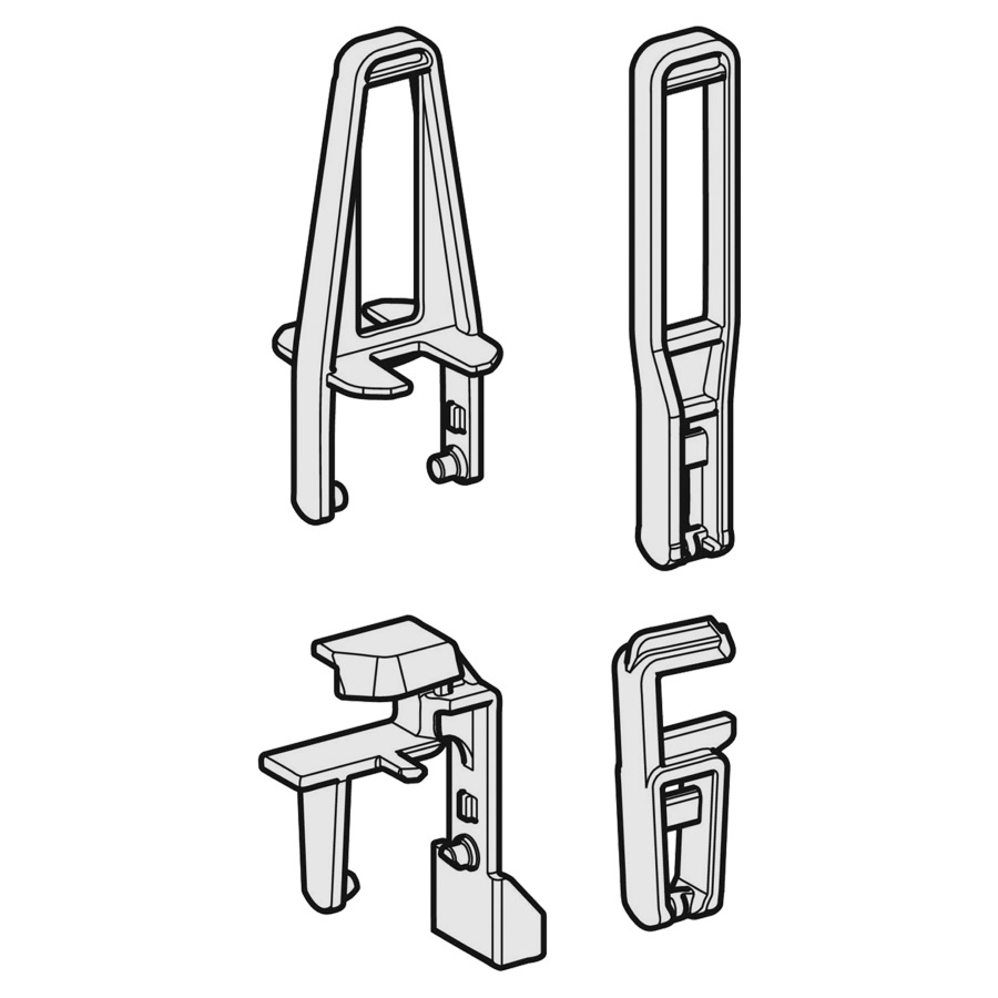 Set d'étriers Geberit