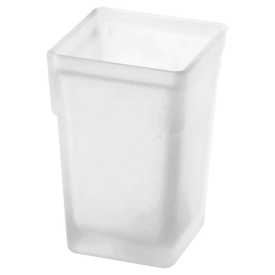 Jatte en verre pour porte-balai de WC