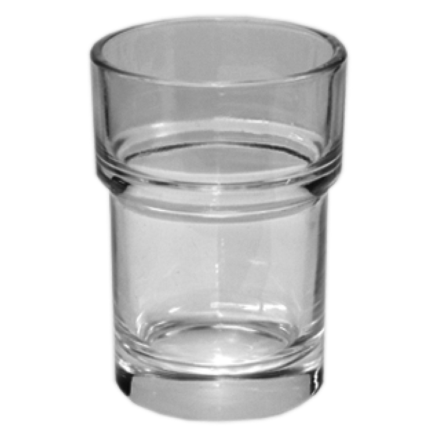 Récipient verre clair pour distributeur de savon