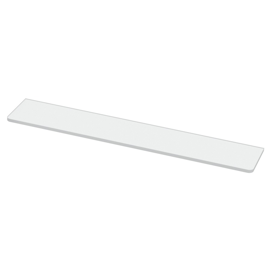 Tablette en verre 50 cm, mat, sans support