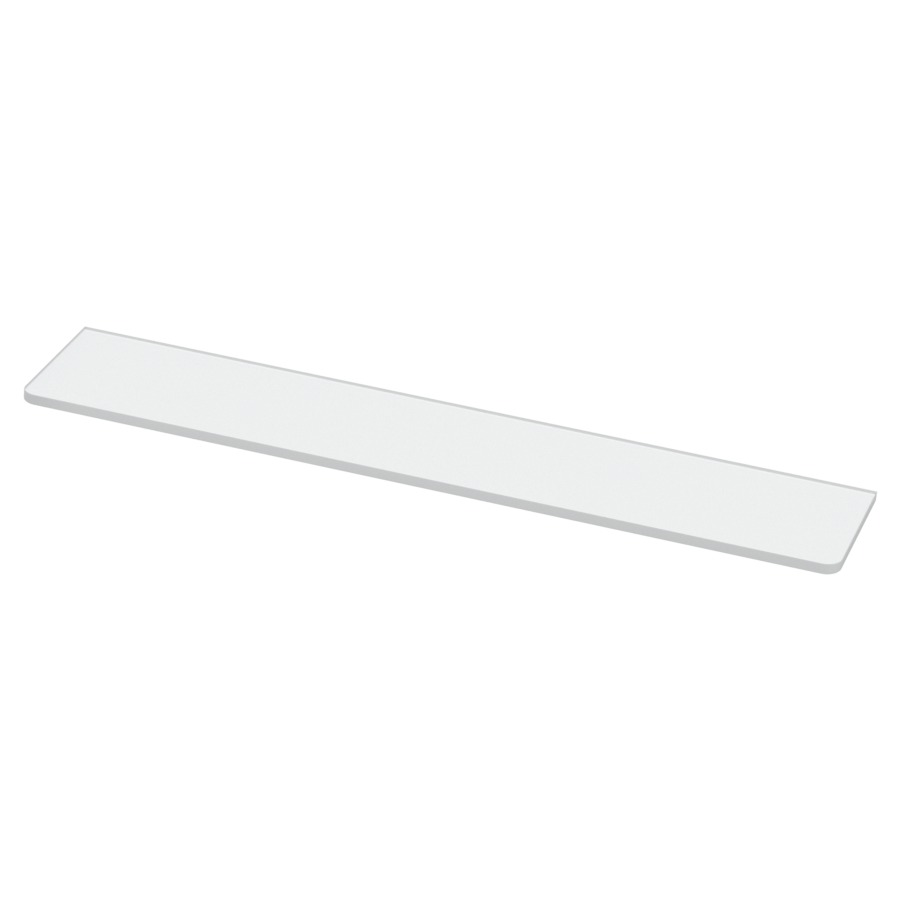 Tablette en verre 60 cm, mat, sans support