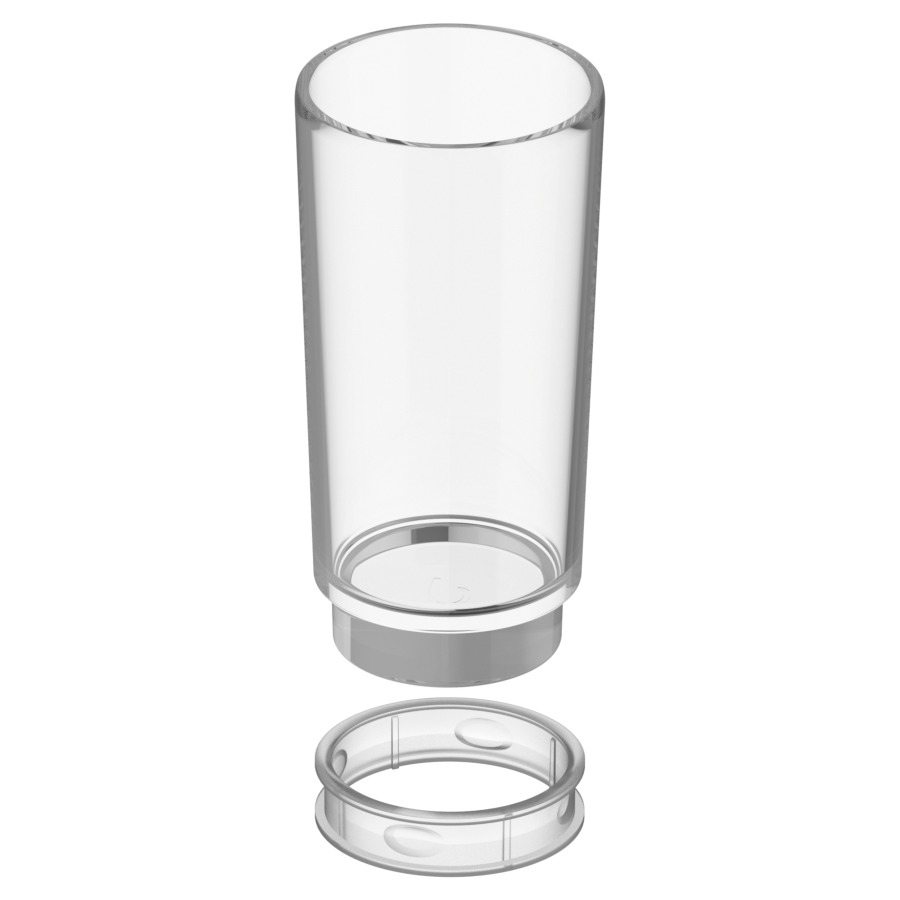 Verre clair Liv avec rondelle