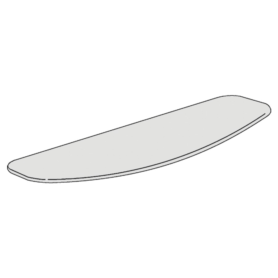 Tablette en verre FORUM
verre satiné, pour 542 071