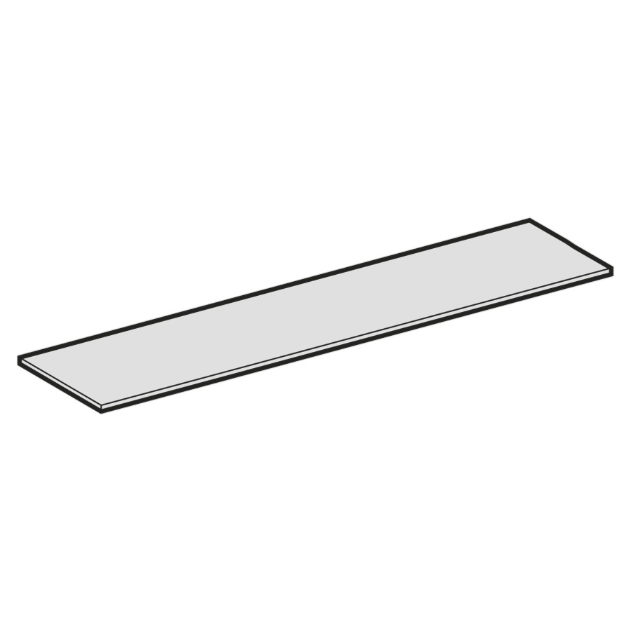 Tablette en verre pour armoire de toilette 120 cm