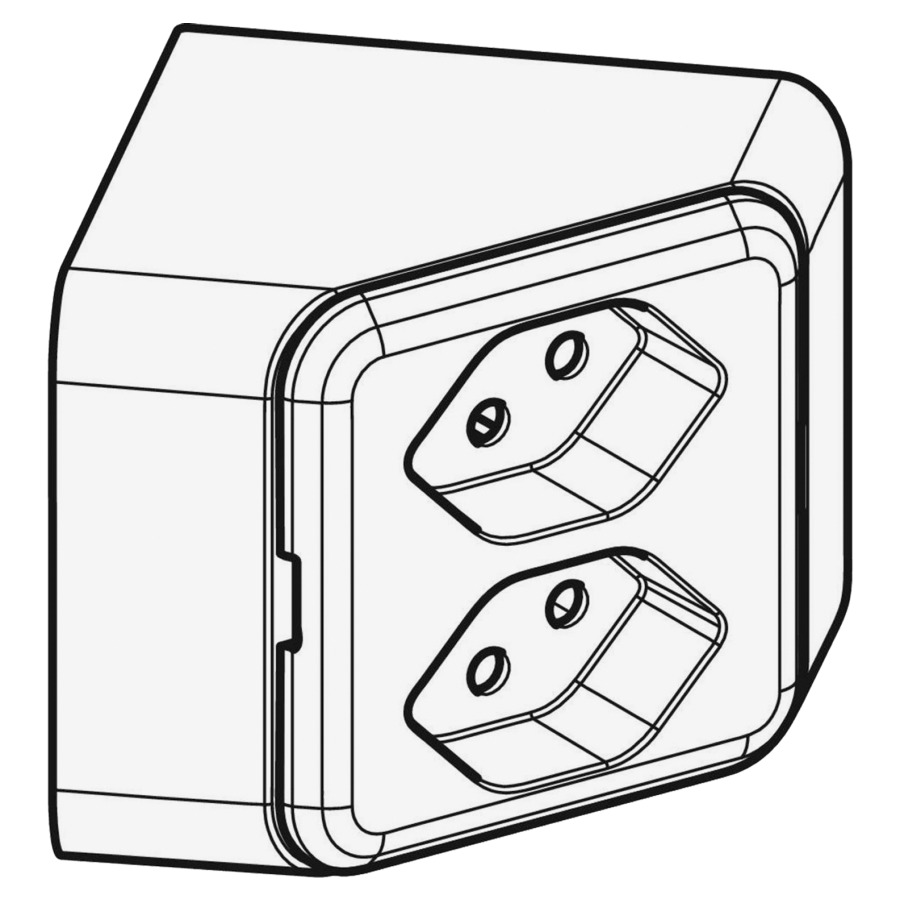 Élément de prise électrique One
