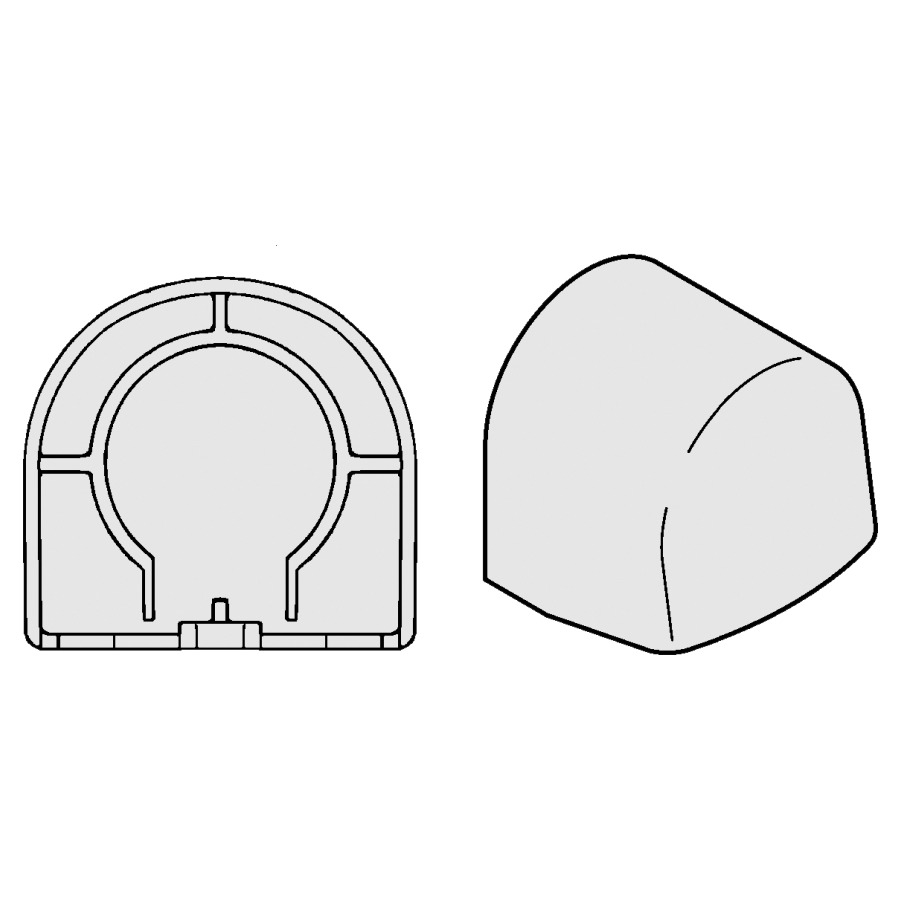 Bouton d'inverseur pour mélangeur de bain Class 1