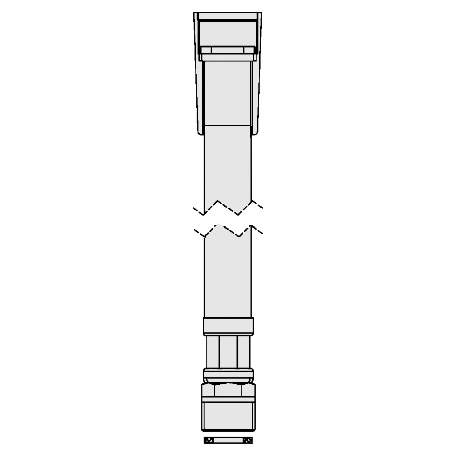 Flexible synthétique LAUFEN
150 cm, M15 x 3/8"
pour mélangeur d'évier
Surf et arwa-flash