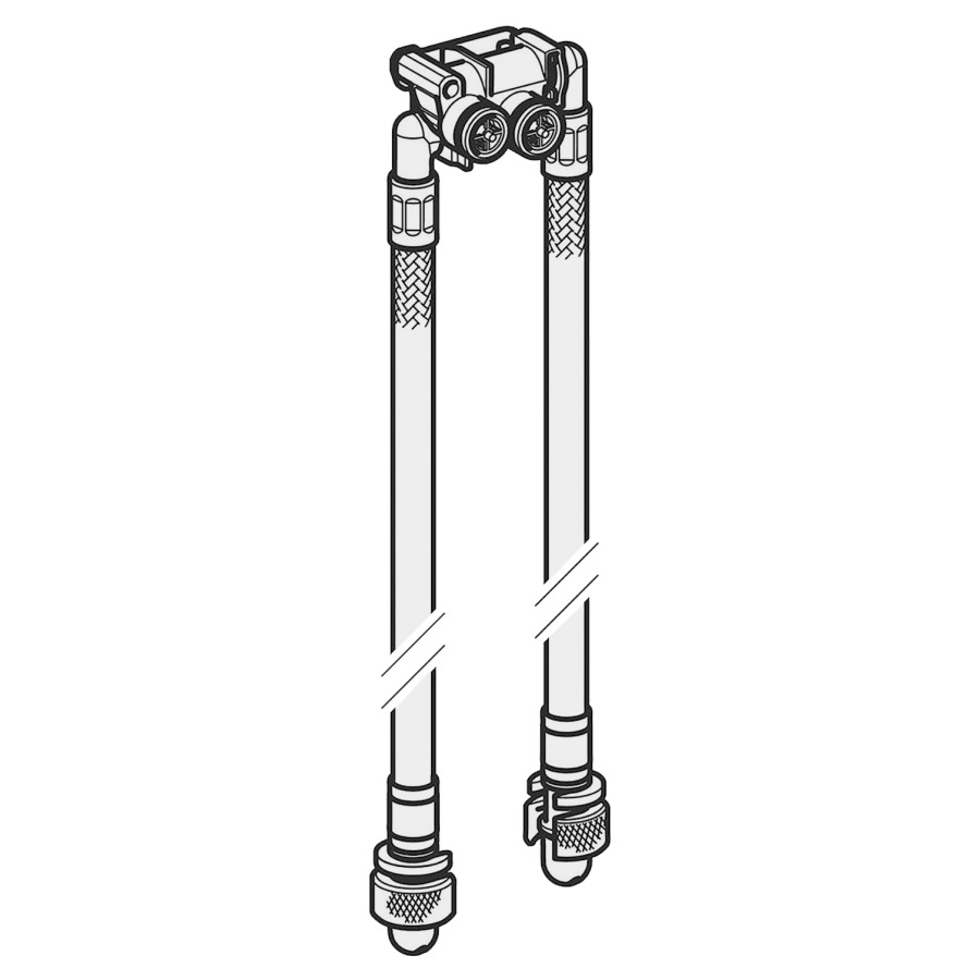 Set de tuyau flexible Geberit