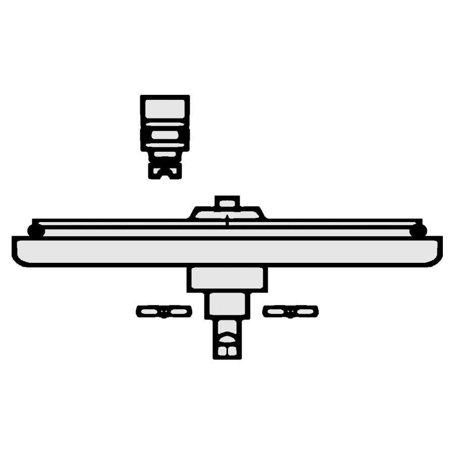 Couvercle pour boîtier 3/4", -50°, laiton