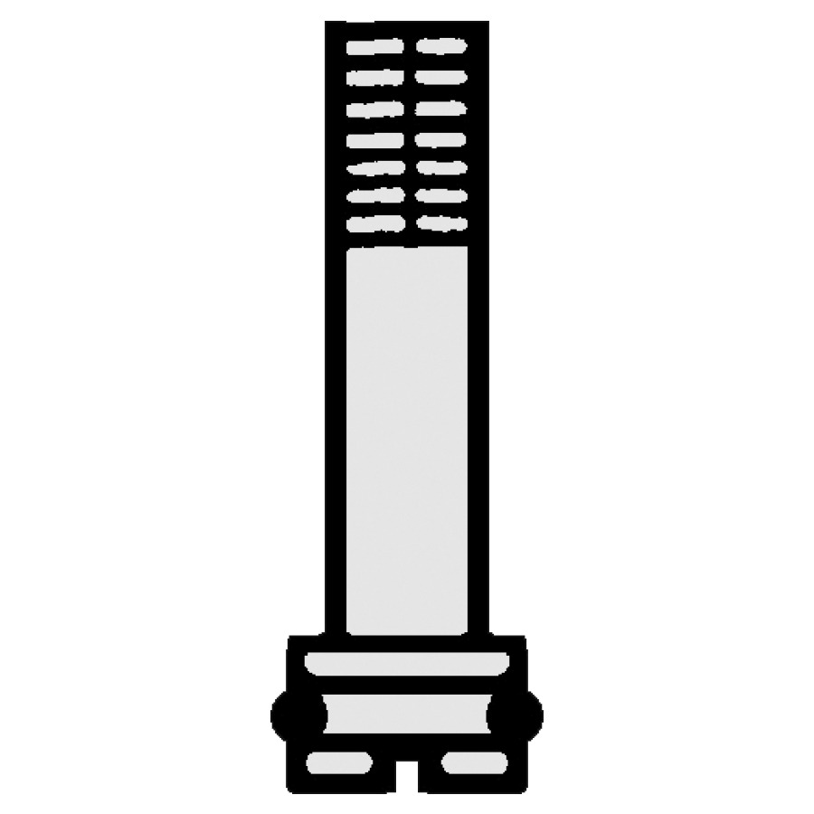 Vis de couvercle 1/2" avec joint O-Ring