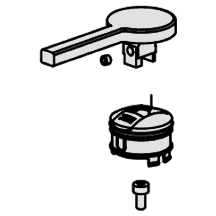 Set de levier complet
pour mélangeur de lavabo AVA
