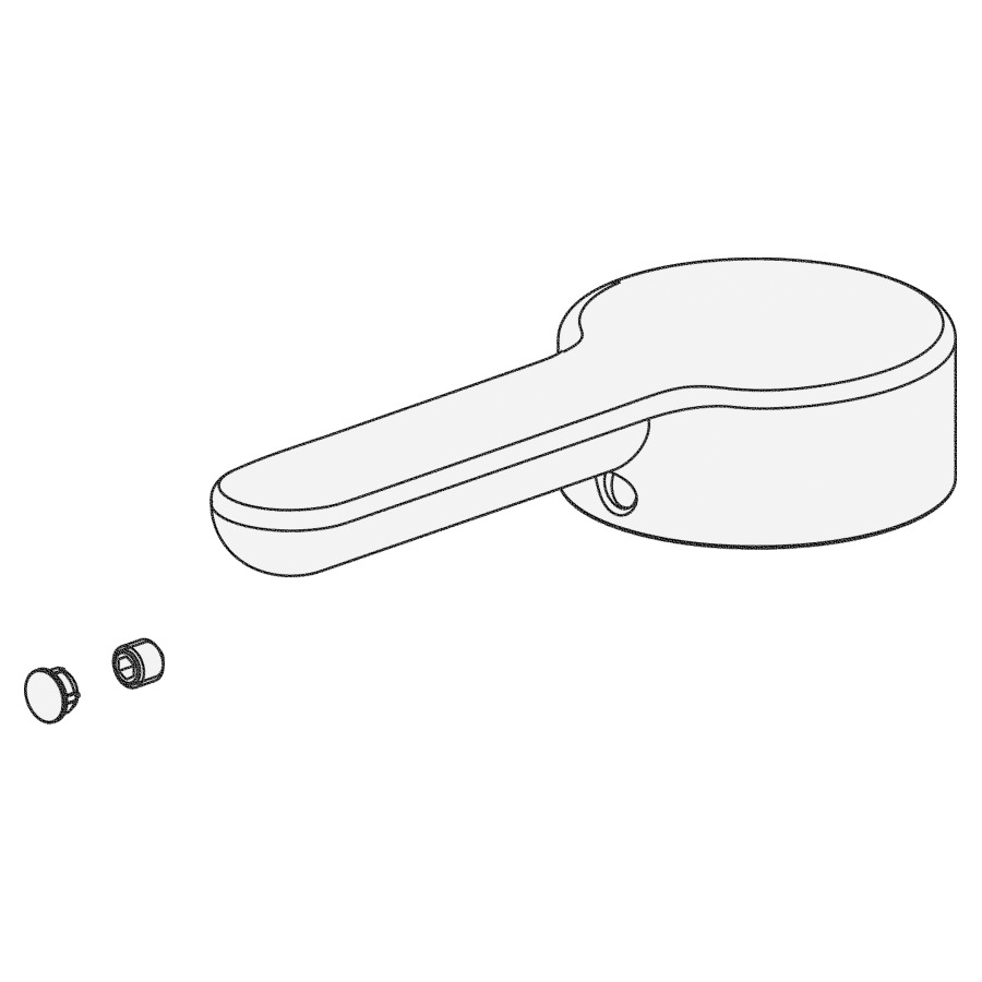 Levier Wamas 2.0 complet
pour mélangeur de bain- et
de douche