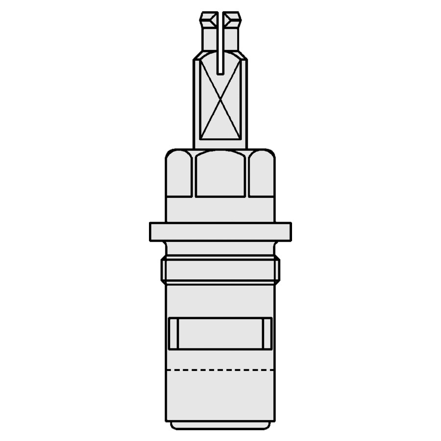 Dessus de robinet Silamic M20x1,25, H 31 mm