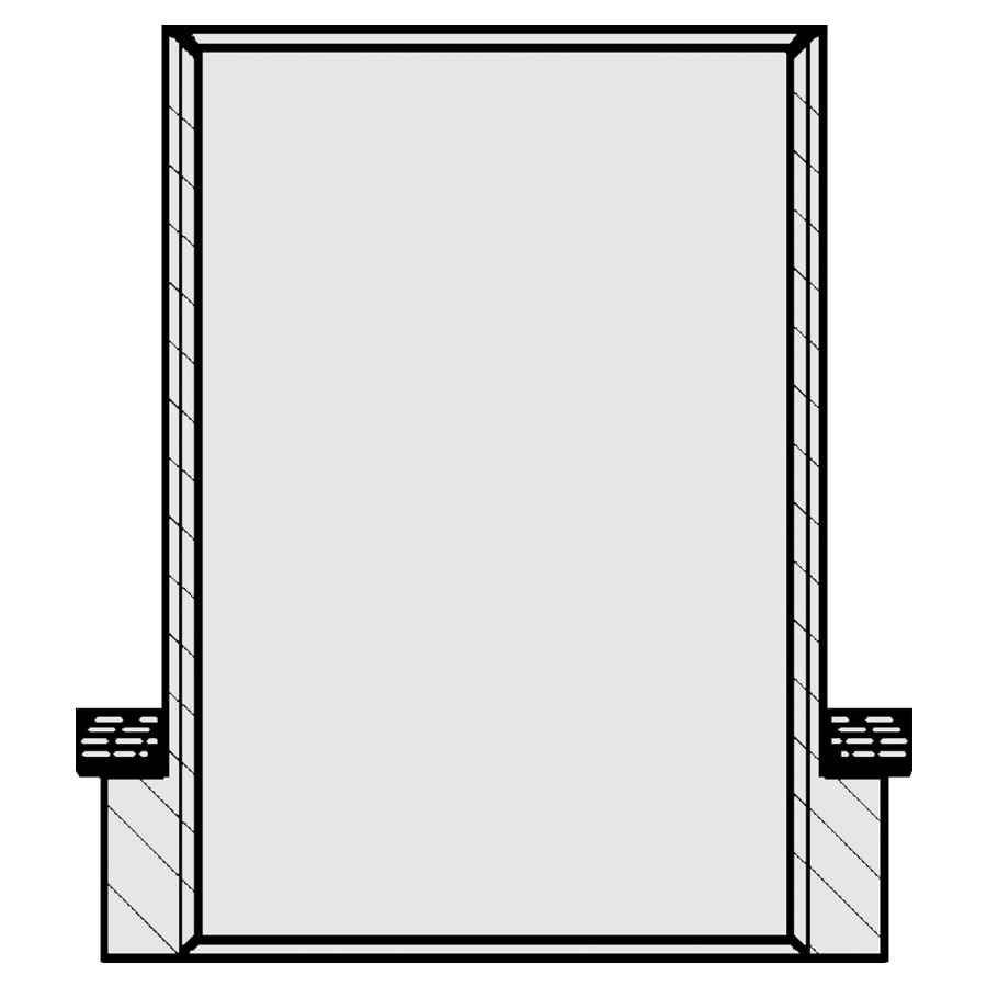 Ecrous plat M34, prolongé,