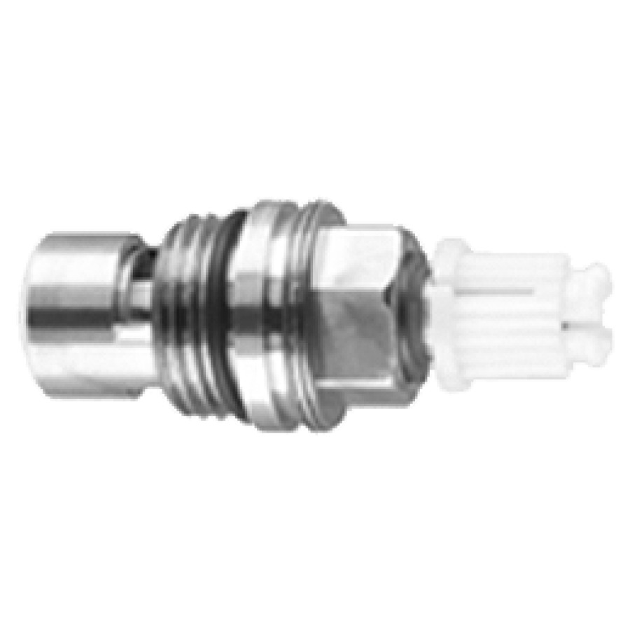 Dessus de robinet en céramique
1/2", fermeture à droite
freinée, DORNBRACHT