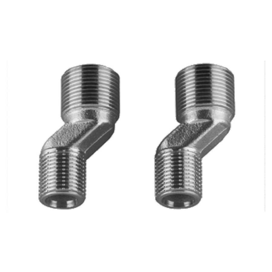 Raccords S, 1/2" x 3/4", 2 pièces