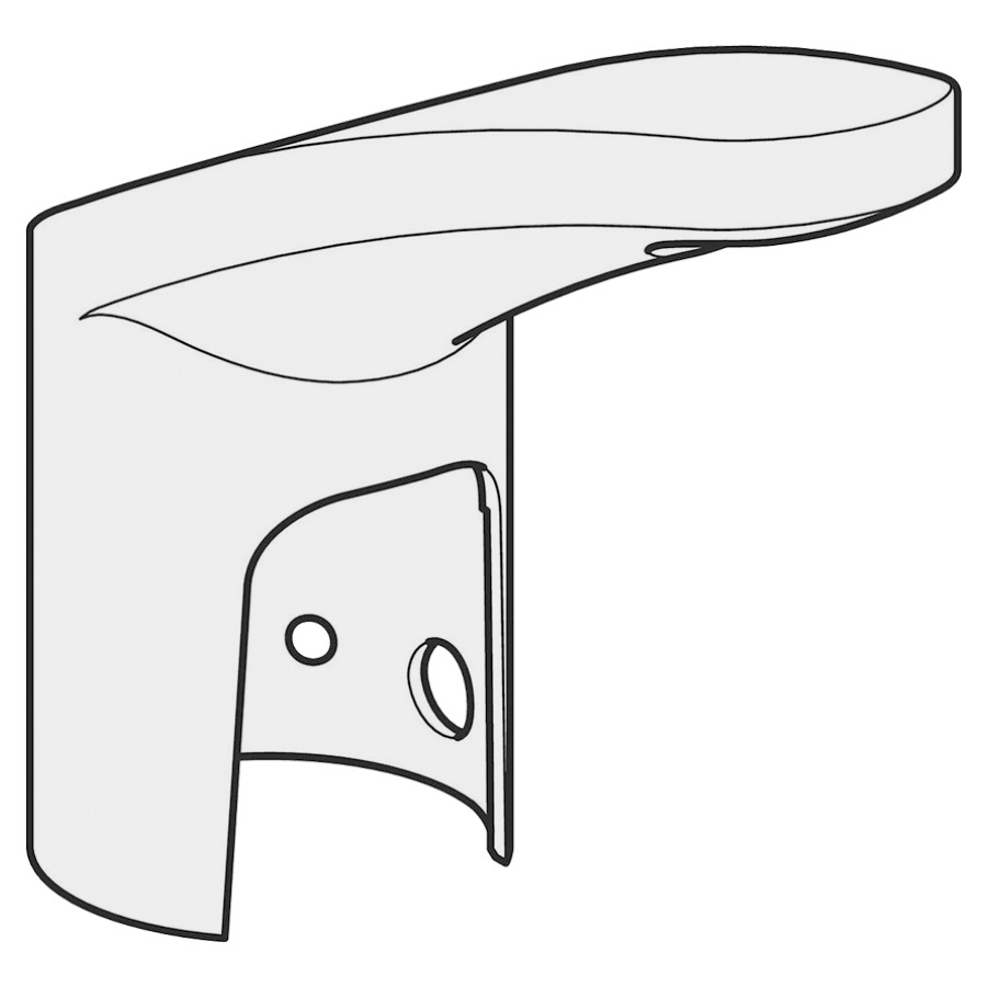 Corps de base GEBERIT type 85
avec levier de température
pour commande de lavabo
812 003/04