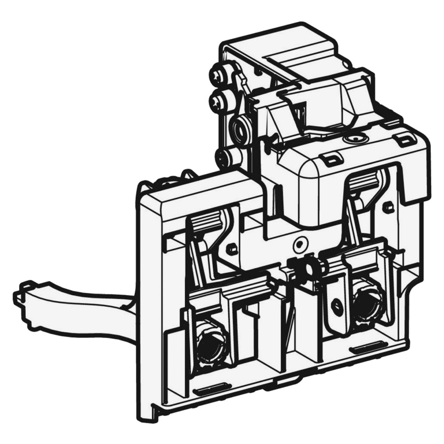 Dispositif de levage et unité
de commande GEBERIT
pour touche, alimentation sur
secteur, pour chasse d'eau à
encastrer Omega 12 cm