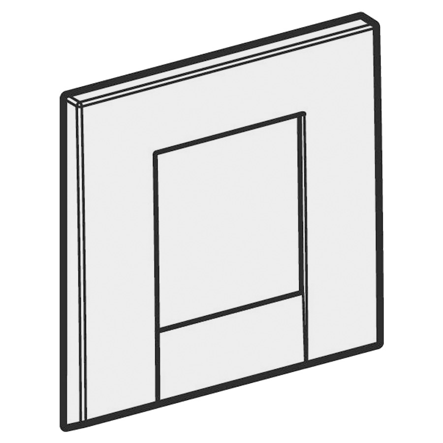 Plaque de recouvrement Bolero pour commandes d'uri