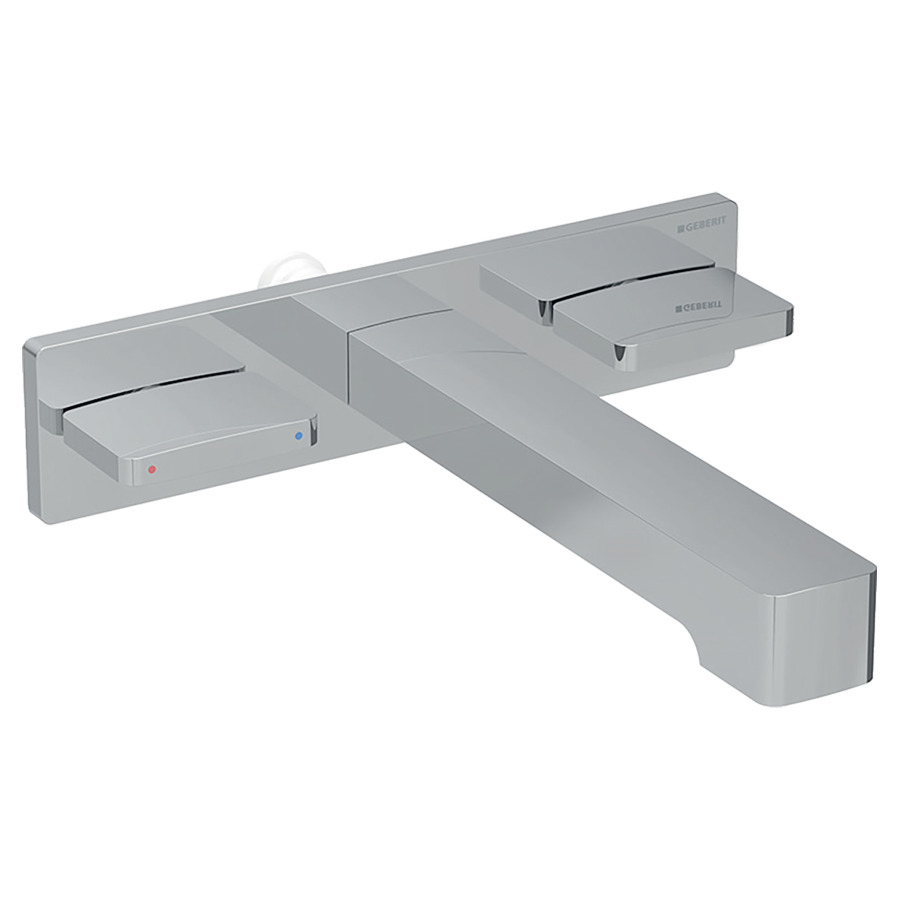 Corps de robinet GEBERIT
pour mélanguer à deux boutons
ONE design angulaire