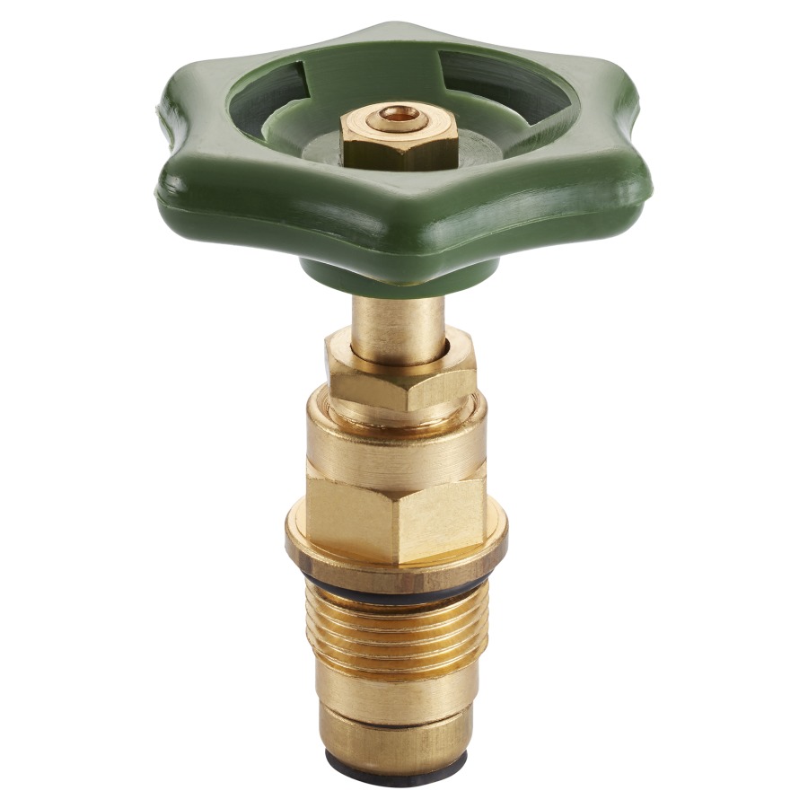 Chapeau avec volant vert, 3/8"