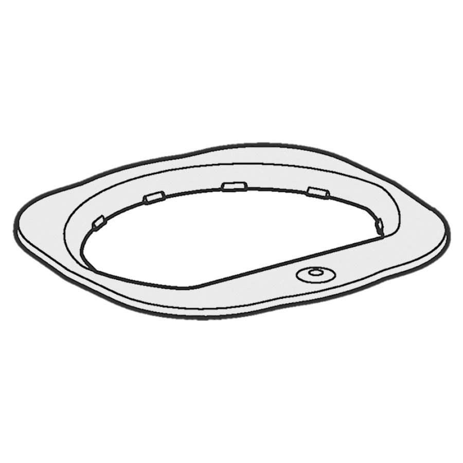 Bague de fixation pour rigole de douche CleanLine