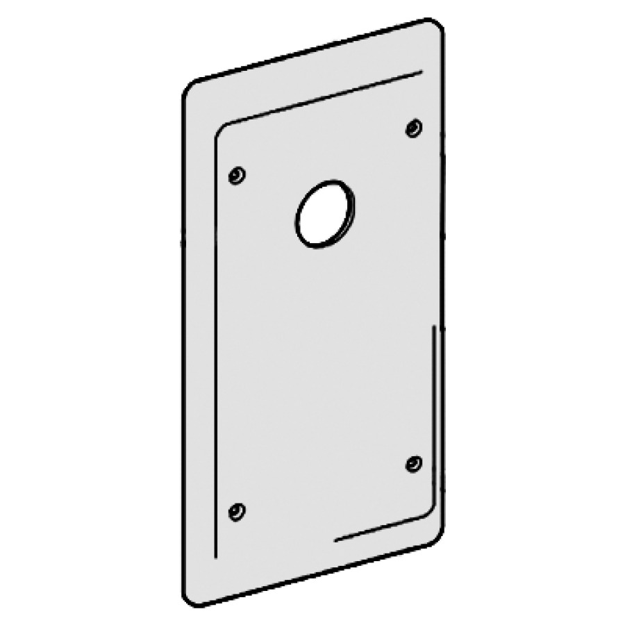 Plaque de recouvrement
pour siphon à encastrer pour
lavabo GEBERIT 855 121
1983-1996