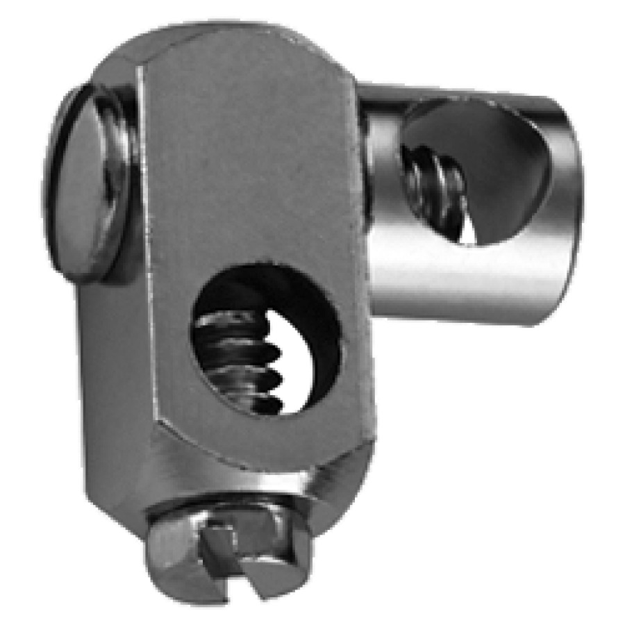 Pièce d'articulation pour soupape à tirette