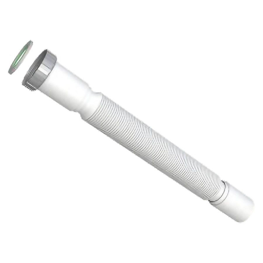 Tuyau d'écoulement, flexible
extensible avec écrou-raccord
L 39-86,5 cm, 1 1/4", D 32 mm