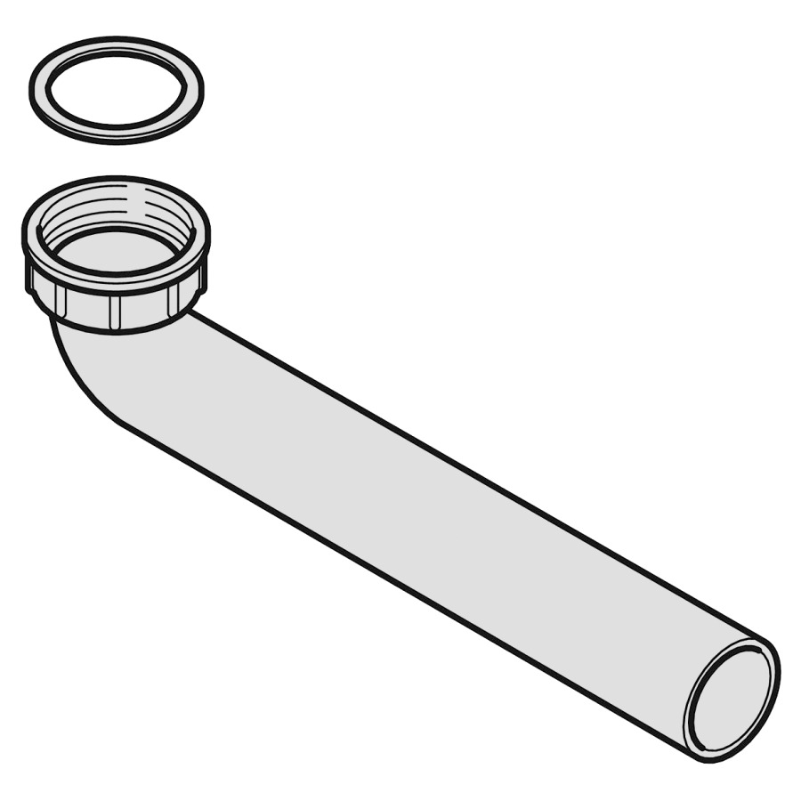 Coude de raccordement 1 1/4" x 32 mm