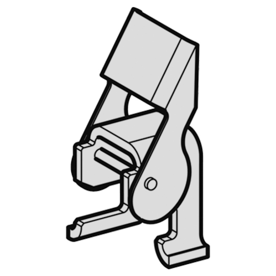Duofix Clavette pour rail