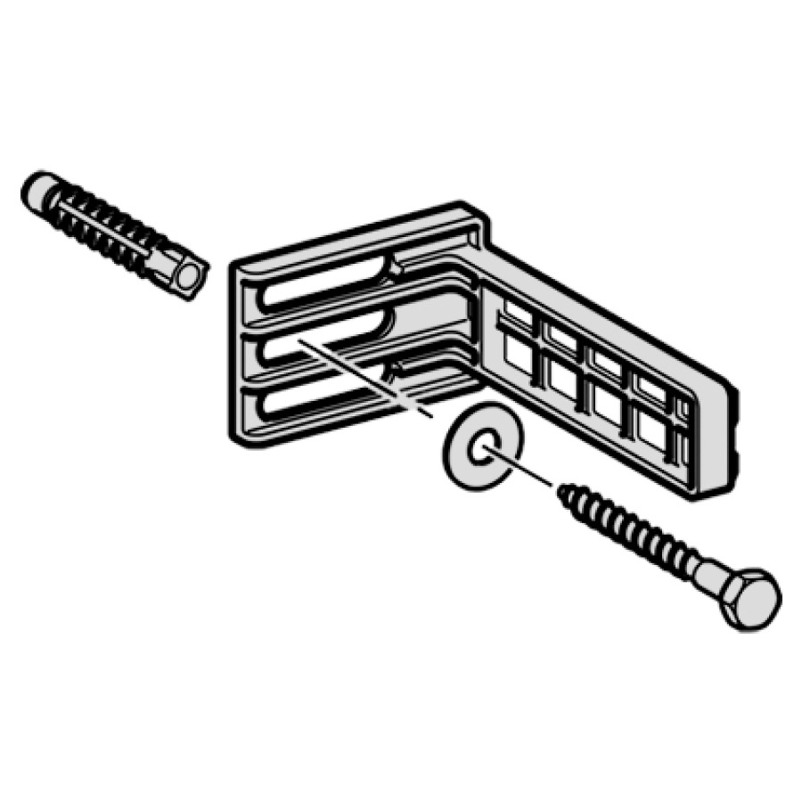 Equerre de fixation 12 cm Geberit