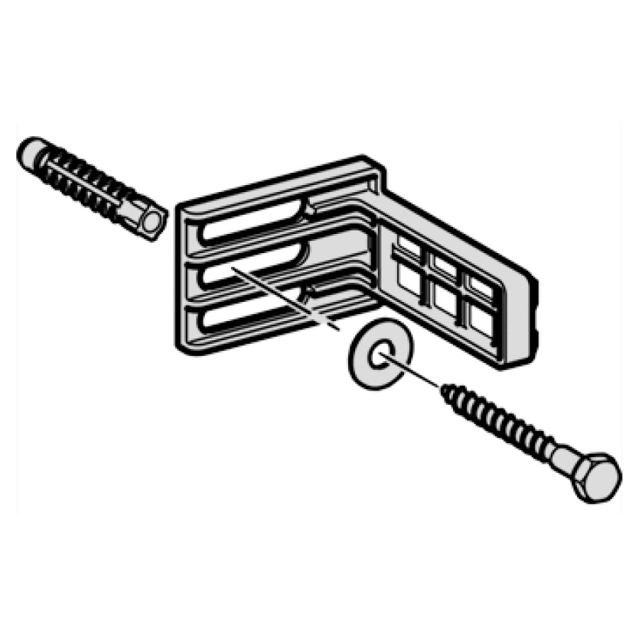 Equerre de fixation 8 cm Geberit