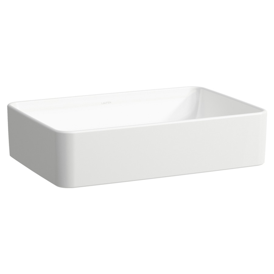 Lavabo à poser SAVOY
55 x 13 x 38 cm, Céramique
rectangle, sans trop-plein
sans tablette de robinetterie